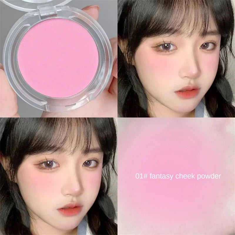 Monochrome Matte Blush: Natural Contouring & Brightening