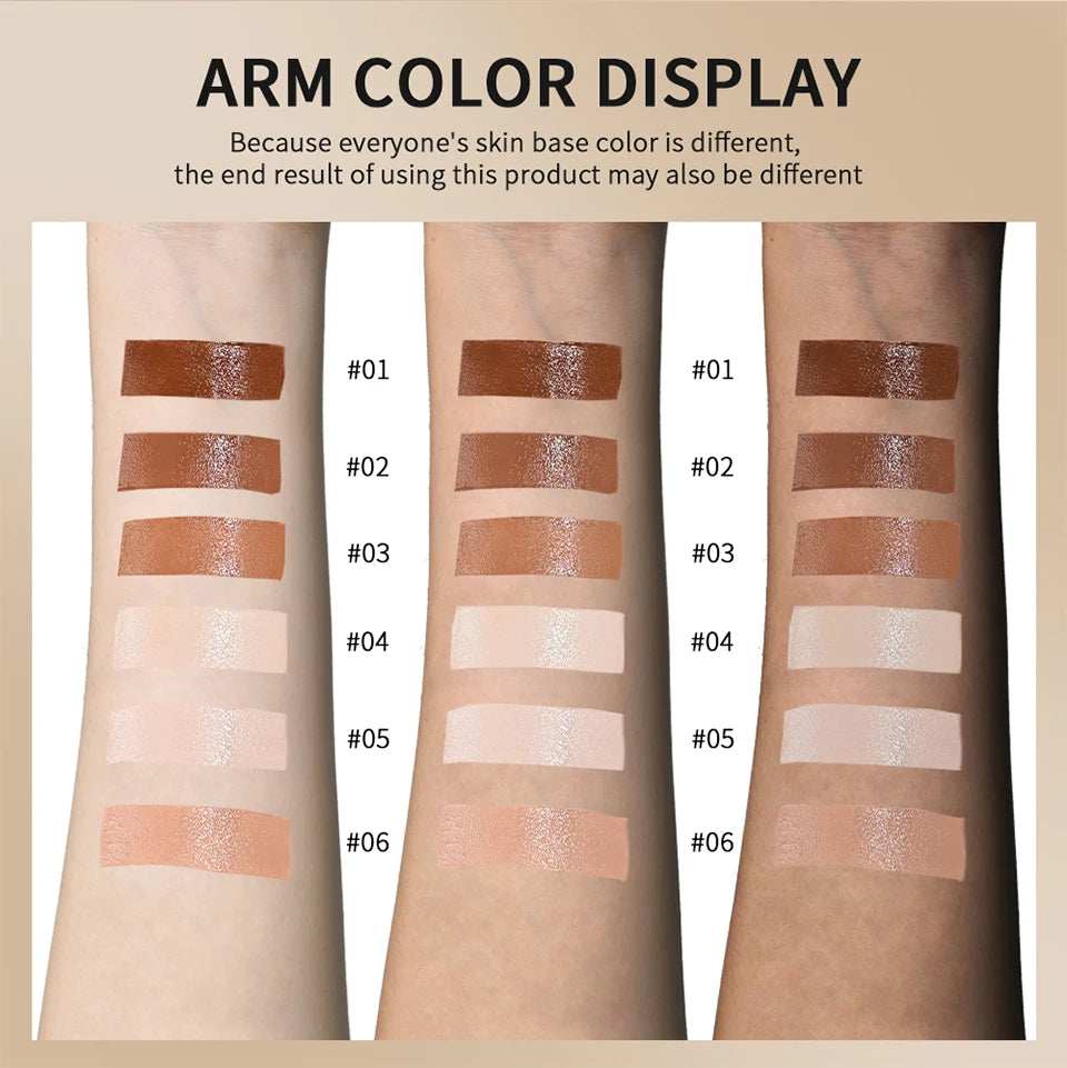 High Coverage Stick Foundation: Smooth, Plumping Bronze Tint