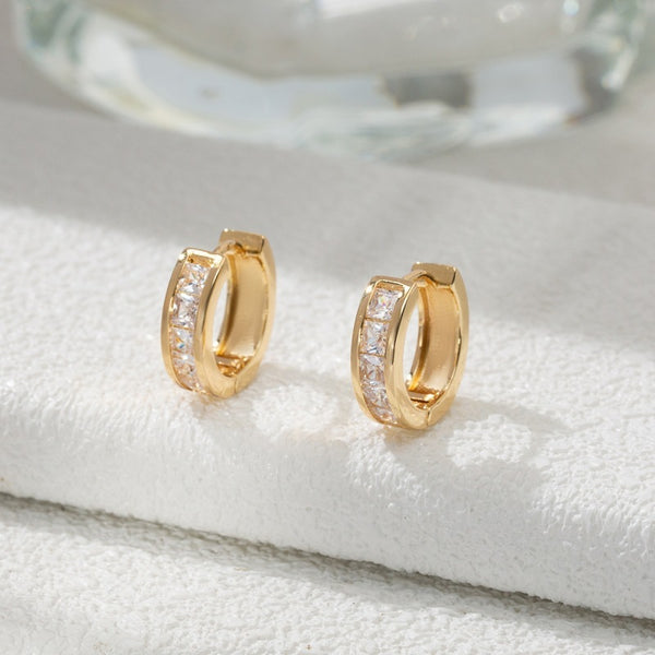 Women's European And American Fashion Cool Zircon Earrings