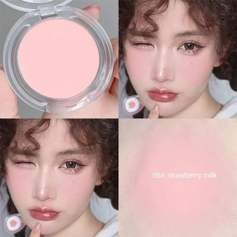 Monochrome Matte Blush: Natural Contouring & Brightening
