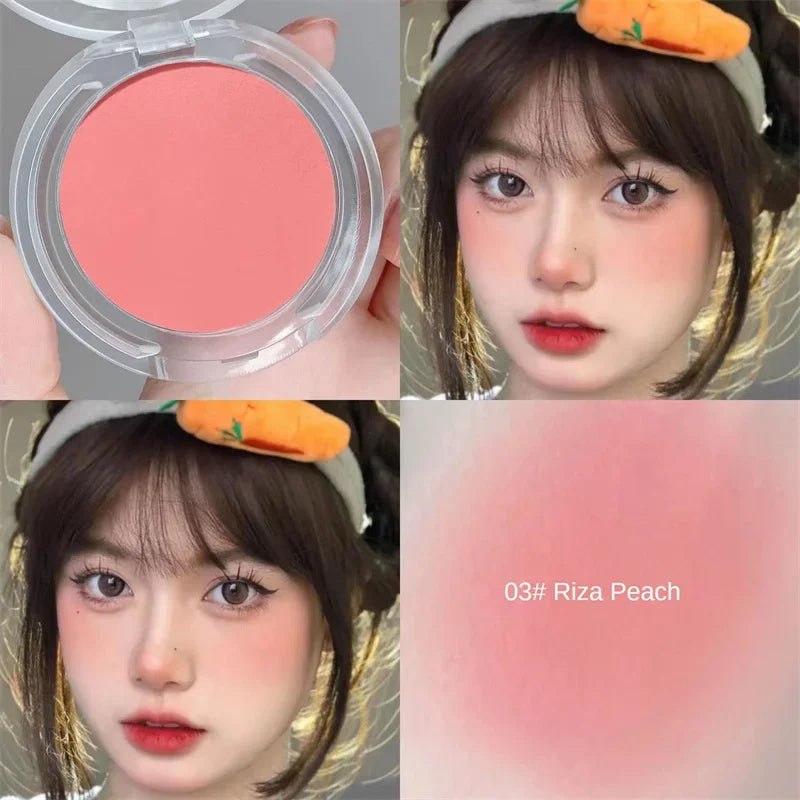 Monochrome Matte Blush: Natural Contouring & Brightening