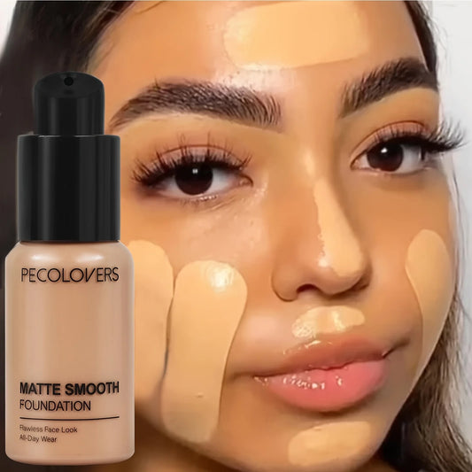 Waterproof Matte Foundation: Full Coverage for All Skin