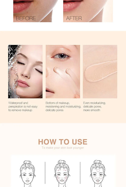 Weightless Liquid Foundation: Barely-There Blemish Concealer