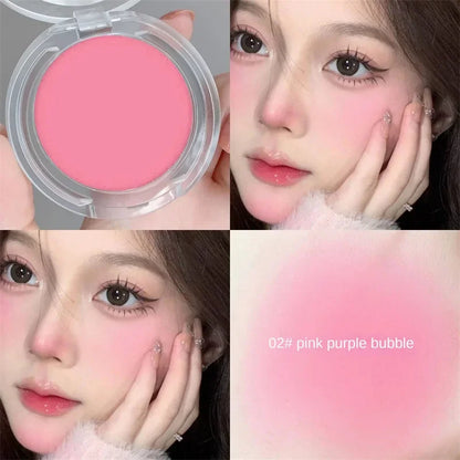 Monochrome Matte Blush: Natural Contouring & Brightening