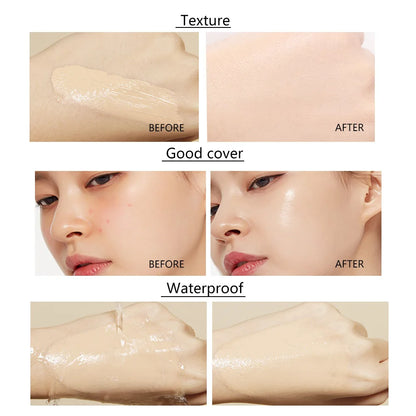 Weightless Liquid Foundation: Barely-There Blemish Concealer
