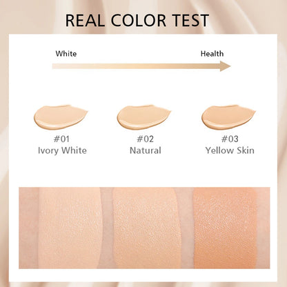 Weightless Liquid Foundation: Barely-There Blemish Concealer